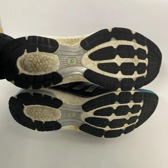 Adidas Shoes Women Size 10.5 Energy Boost Gray Athletic Running Sneakers 4112 - Picture 13 of 16